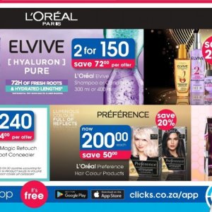 Shampoo at Clicks