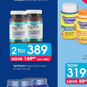 Vitamins at Clicks