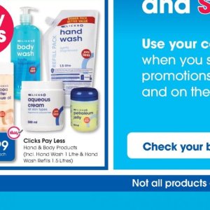 Petroleum jelly at Clicks