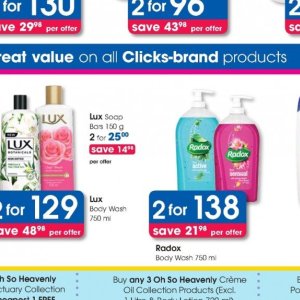 Soap at Clicks