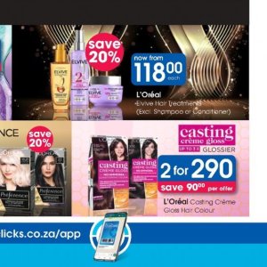 Shampoo at Clicks