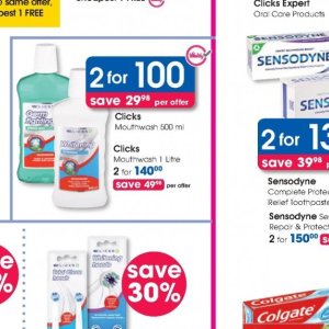 Mouthwash at Clicks