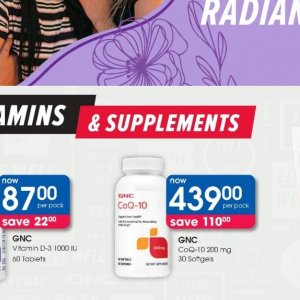 Supplements at Clicks