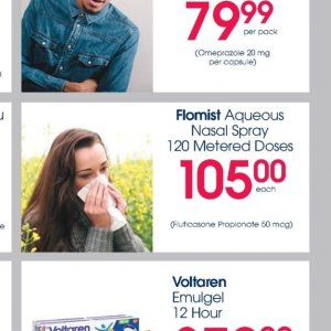 Nasal spray at Clicks