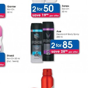 Body spray at Clicks