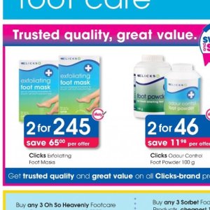 Mask at Clicks