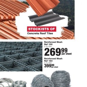 Roof tiles at Build it