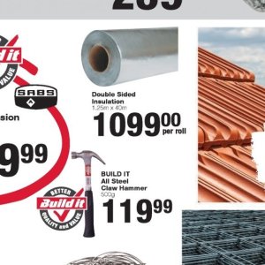 Insulation at Build it