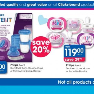 Steriliser at Clicks