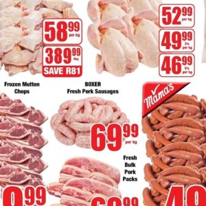 Pork at Boxer Superstores