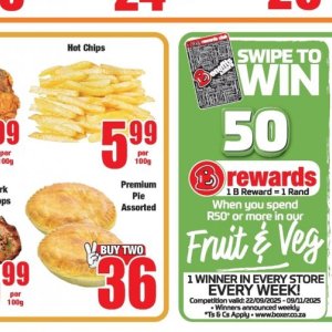 Pie at Boxer Superstores