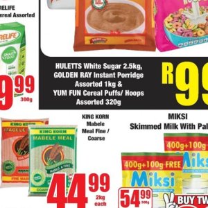Cereal at Boxer Superstores