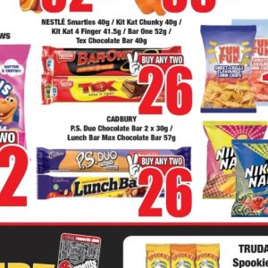 Chocolate at Boxer Superstores