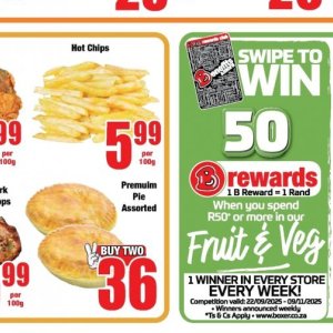 Pie at Boxer Superstores