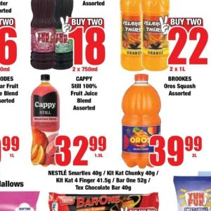 Juice at Boxer Superstores