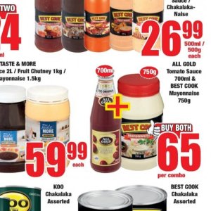 Mayonnaise at Boxer Superstores