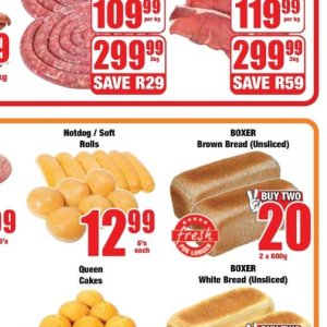 Bread at Boxer Superstores