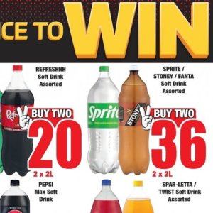 Fizzy drink at Boxer Superstores