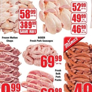Pork at Boxer Superstores