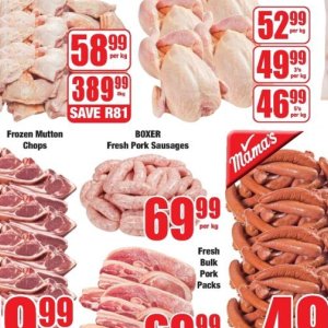 Pork at Boxer Superstores