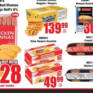 Burgers at Boxer Superstores