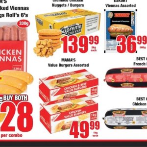 Burgers at Boxer Superstores
