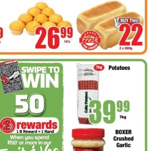 Potatoes at Boxer Superstores