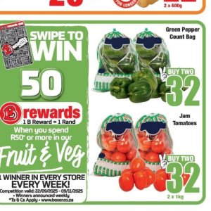 Tomatoes at Boxer Superstores