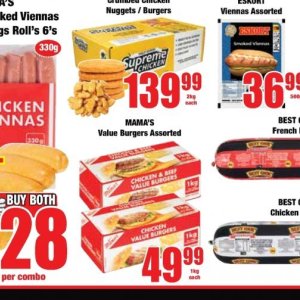 Burgers at Boxer Superstores