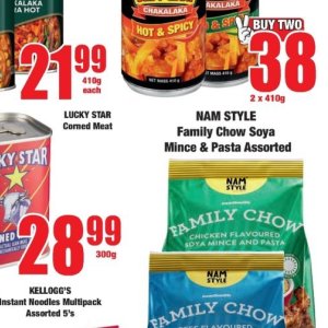 Pasta at Boxer Superstores