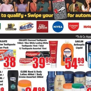 Toothpaste colgate  at Boxer Superstores