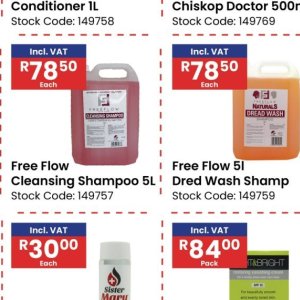 Shampoo at Africa Cash and Carry