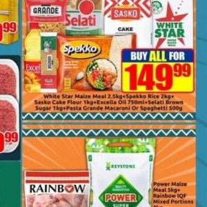 Rice at Three Star Cash and Carry