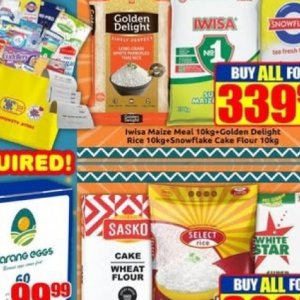 Rice at Three Star Cash and Carry