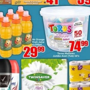 Juice at Three Star Cash and Carry