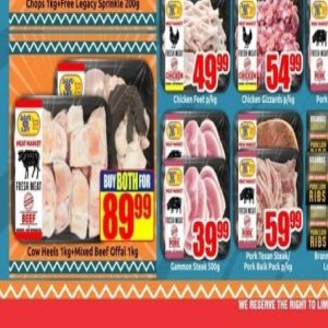 Offal at Three Star Cash and Carry