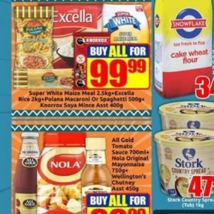 Rice at Three Star Cash and Carry