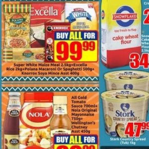 Spaghetti at Three Star Cash and Carry
