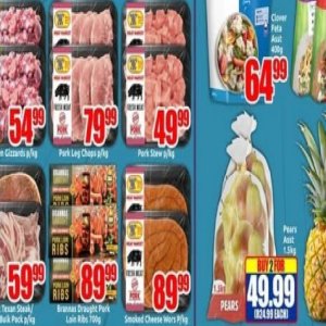 Pork at Three Star Cash and Carry