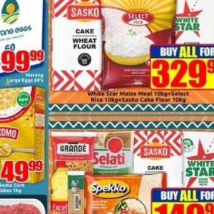 Rice at Three Star Cash and Carry