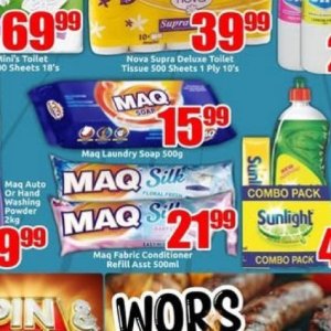 Soap at Three Star Cash and Carry