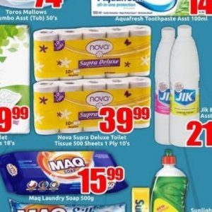   at Three Star Cash and Carry