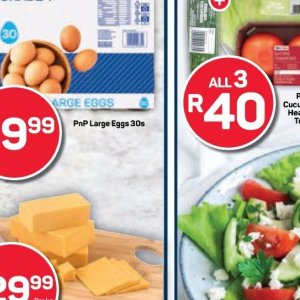 Eggs at Pick n Pay Hyper