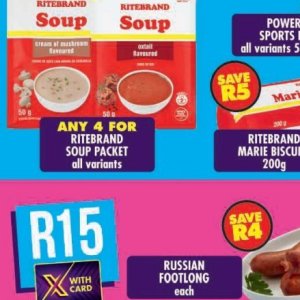 Soup at Shoprite