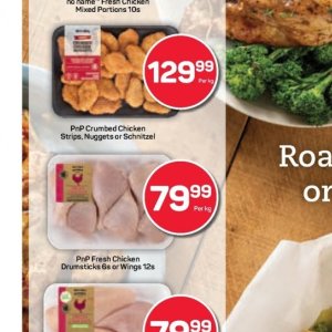 Schnitzel at Pick n Pay Hyper