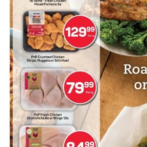 Schnitzel at Pick n Pay Hyper