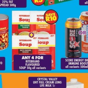 Soup at Shoprite
