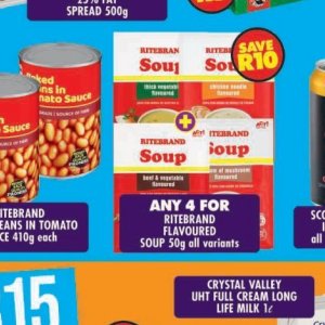 Soup at Shoprite