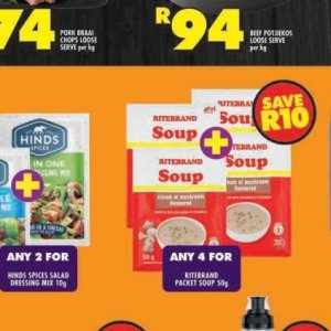 Soup at Shoprite
