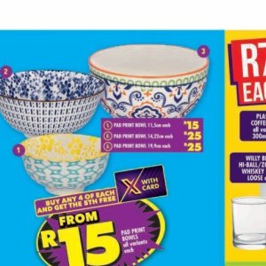 Pad at Shoprite